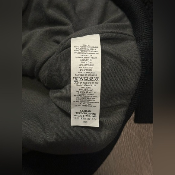 NWT - LL Bean Sherpa Fleece Jacket - Picture 6 of 8